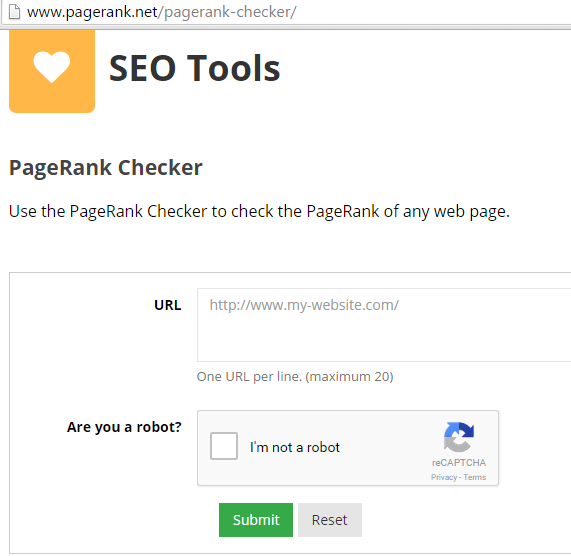 PageRank Checker for SEO Training Class
